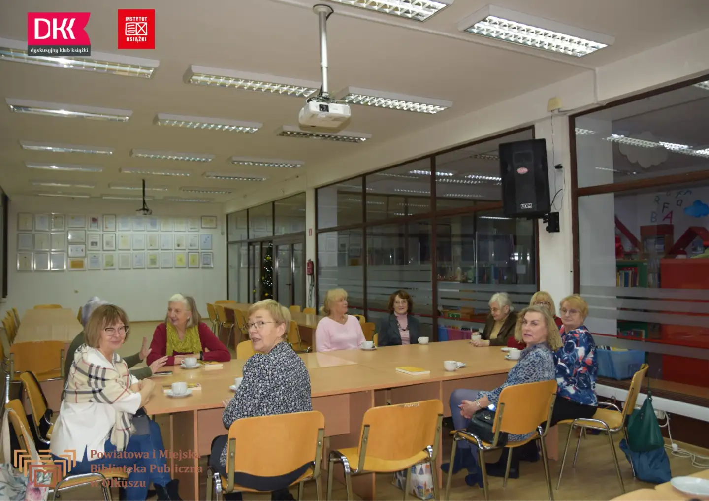 GRUDNIOWE SPOTKANIE DYSKUSYJNEGO KLUBU KSIĄŻKI